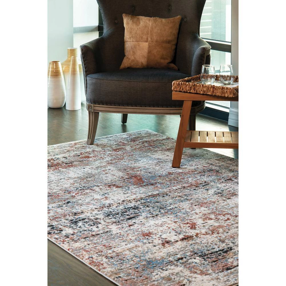 Eternity Barcelona Crimson 12 ft. 6 in. x 15 ft. Oversize Area Rug by United Weavers 4 Eternity Barcelona Crimson 12 ft. 6 in. x 15 ft. Oversize Area Rug by United Weavers - Image 2