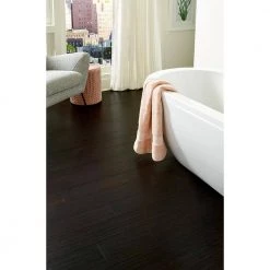 0.28 in. T x 5.12 in. W x 36.22 in. L Dark Night Waterproof Engineered Strand Bamboo Flooring (11.59 sq. ft./case) by OptiWood -United Weavers shop dark night optiwood bamboo flooring 611009 31 1000