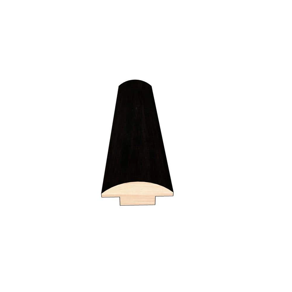 Dark Night 0.445 in. Thick x 1-1/2 in. Width x 78 in. Length Hardwood T-Molding by OptiWood 3 Dark Night 0.445 in. Thick x 1-1/2 in. Width x 78 in. Length Hardwood T-Molding by OptiWood