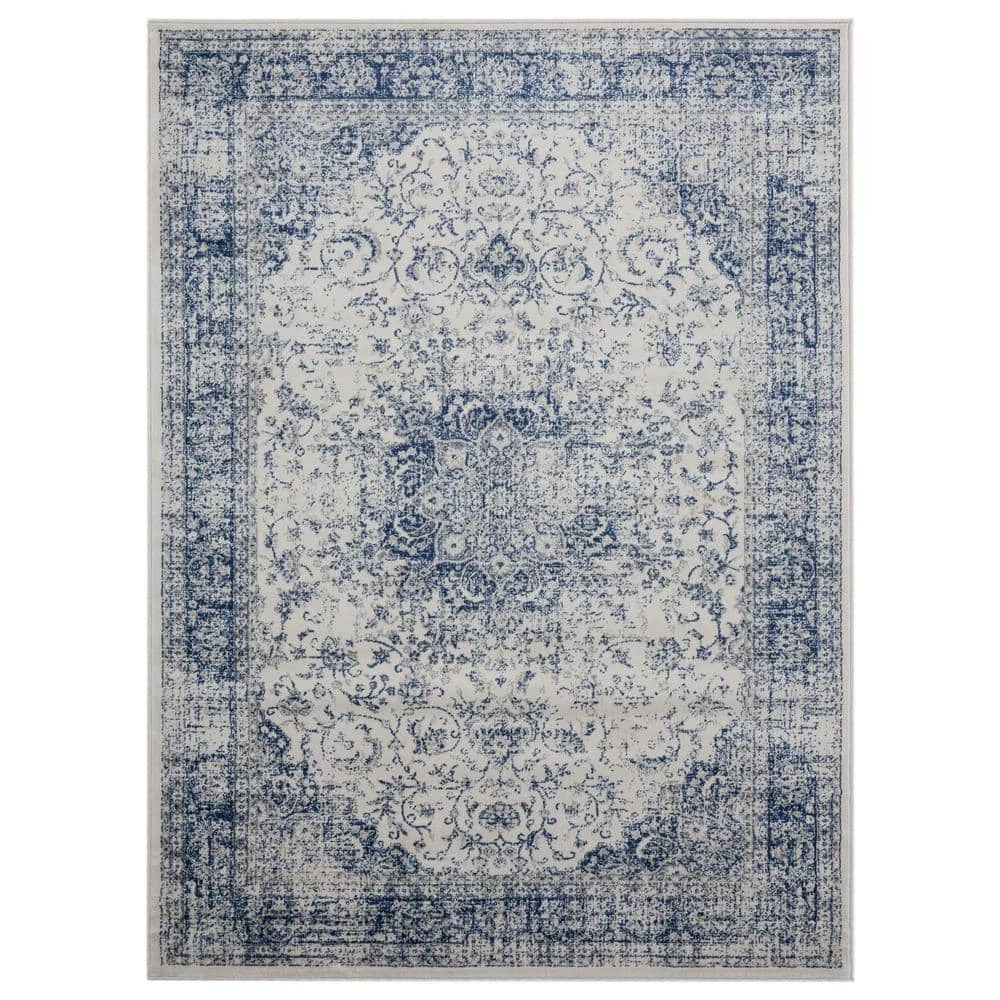 Clairmont Larnaca Denim Blue 7 ft. 10 in. x 10 ft. 6 in. Area Rug by United Weavers 3 Clairmont Larnaca Denim Blue 7 ft. 10 in. x 10 ft. 6 in. Area Rug by United Weavers