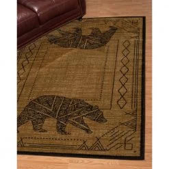 Affinity Bear Cave Gold 7 ft. 10 in. x 10 ft. 6 in. Area Rug by United Weavers -United Weavers shop gold united weavers area rugs 750 05618 912 31 1000