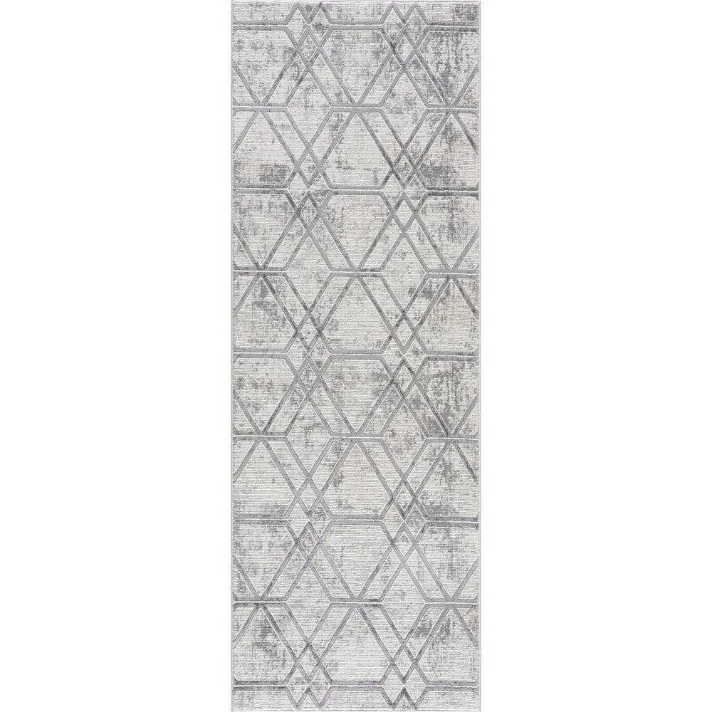 Reserve Broadway Grey 2 ft. 7 in. x 7 ft. 2 in. Runner Rug by United Weavers 3 Reserve Broadway Grey 2 ft. 7 in. x 7 ft. 2 in. Runner Rug by United Weavers