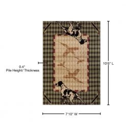 Woodside Hunter's Lookout Green 8 ft. x 11 ft. Oversize Area Rug by United Weavers 10 Woodside Hunter's Lookout Green 8 ft. x 11 ft. Oversize Area Rug by United Weavers -United Weavers shop green united weavers area rugs 712 30645 912 76 1000