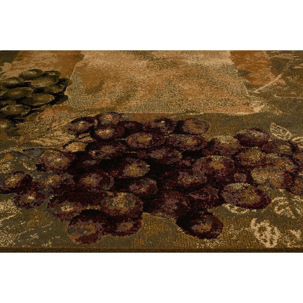 Affinity Vineyard Green 5 ft. 3 in. x 7 ft. 2 in. Abstract Polypropylene Area Rug by United Weavers 9 Affinity Vineyard Green 5 ft. 3 in. x 7 ft. 2 in. Abstract Polypropylene Area Rug by United Weavers - Image 7