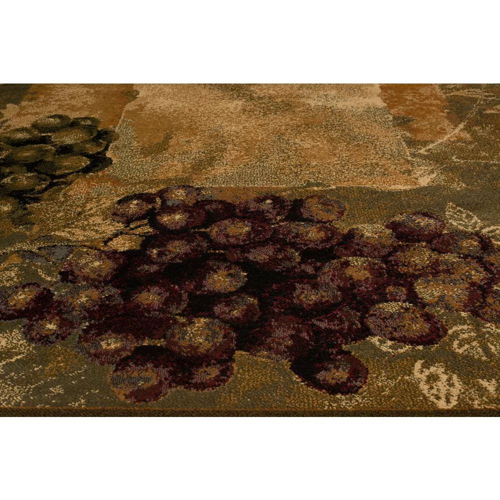 Affinity Vineyard Green 7 ft. 10 in. x 10 ft. 6 in. Abstract Polypropylene Area Rug by United Weavers 6 Affinity Vineyard Green 7 ft. 10 in. x 10 ft. 6 in. Abstract Polypropylene Area Rug by United Weavers - Image 4