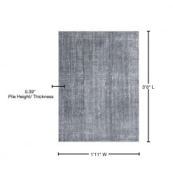 Madrid Castile Grey 1 ft. 11 in. x 3 ft. Accent Rug by United Weavers 22 Madrid Castile Grey 1 ft. 11 in. x 3 ft. Accent Rug by United Weavers -United Weavers shop grey united weavers area rugs 4525 10572 24 76 1000
