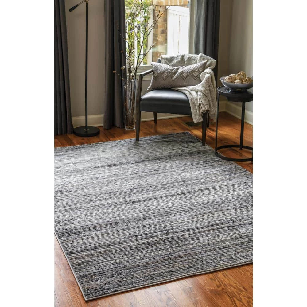 Austin Westway Grey 12 ft. 6 in. x 15 ft. Oversize Area Rug by United Weavers 4 Austin Westway Grey 12 ft. 6 in. x 15 ft. Oversize Area Rug by United Weavers - Image 2