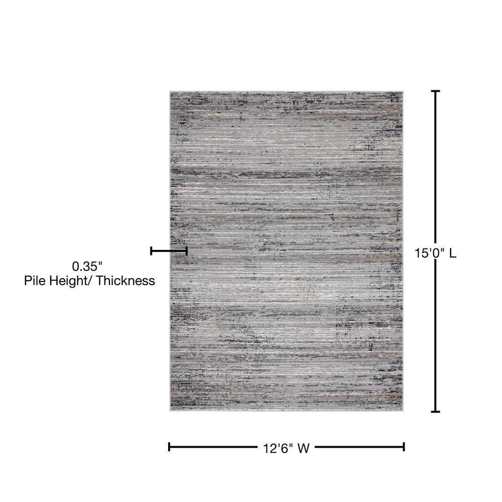 Austin Westway Grey 12 ft. 6 in. x 15 ft. Oversize Area Rug by United Weavers 11 Austin Westway Grey 12 ft. 6 in. x 15 ft. Oversize Area Rug by United Weavers - Image 9