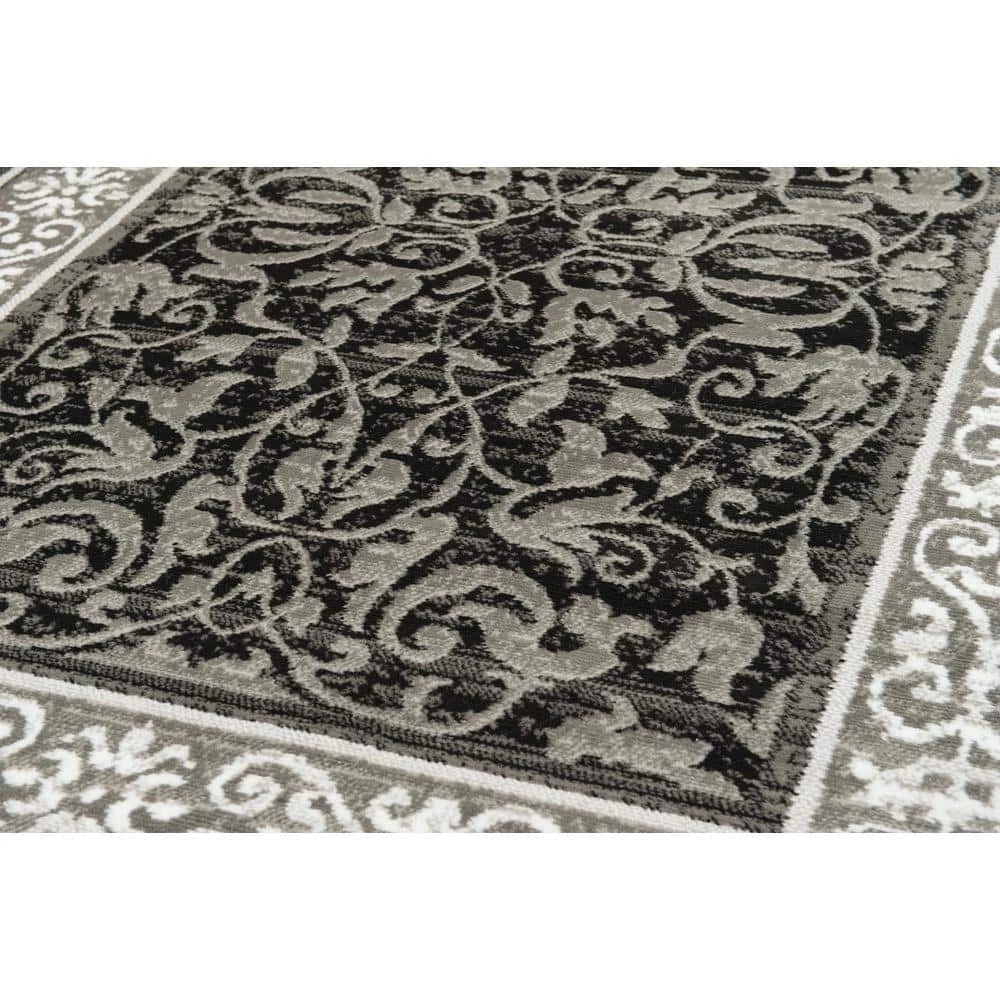 Dallas Baroness Grey 2 ft. x 7 ft. Runner Rug by United Weavers 6 Dallas Baroness Grey 2 ft. x 7 ft. Runner Rug by United Weavers - Image 4