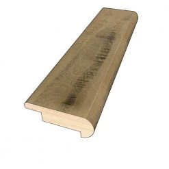 Homestead 3/4 in. Thick x 2 in. Width X 78 in. Length Hardwood Overlap Stair Nose Molding by OptiWood