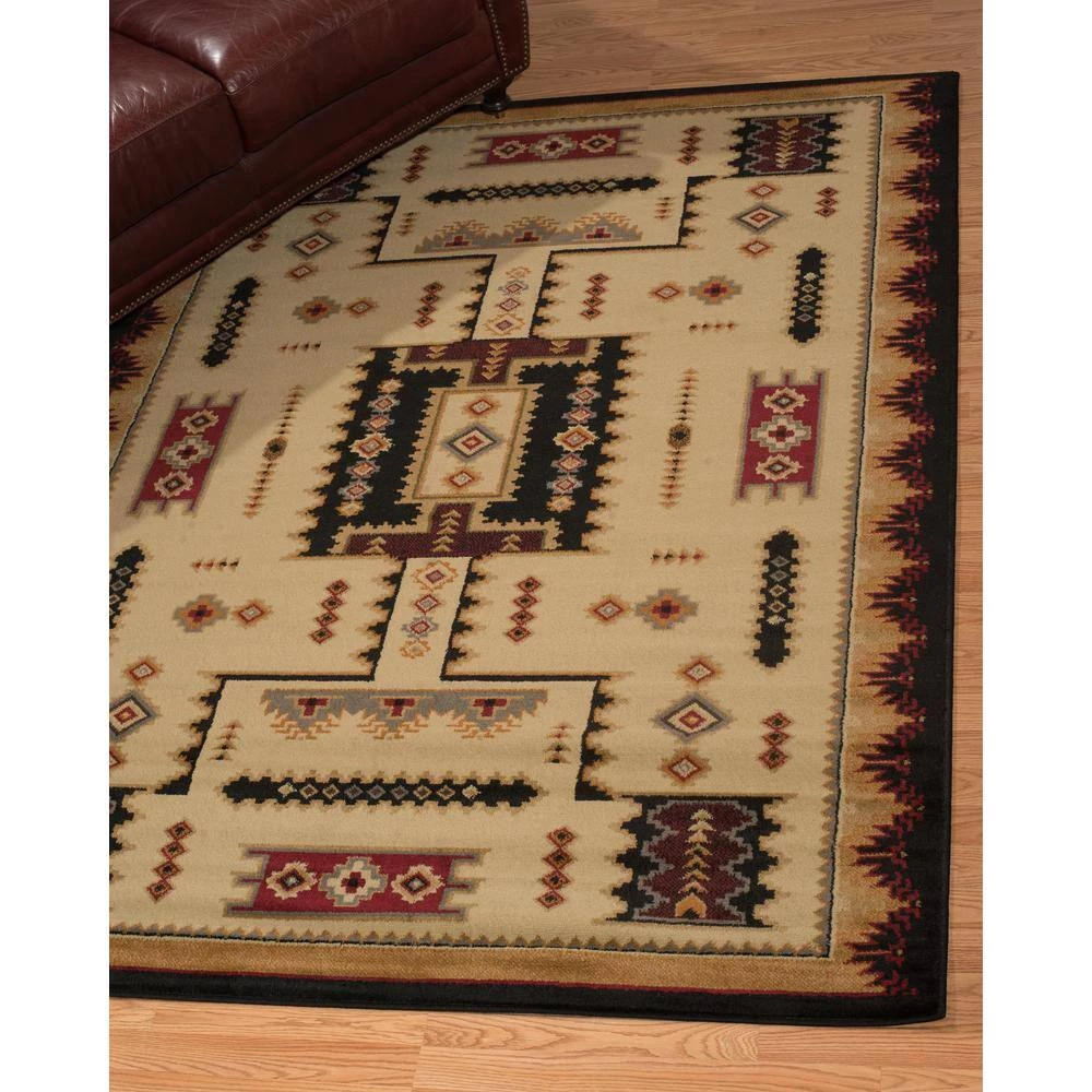 Affinity Coltan Ivory 5 ft. 3 in. x 7 ft. 2 in. Area Rug by United Weavers 8 Affinity Coltan Ivory 5 ft. 3 in. x 7 ft. 2 in. Area Rug by United Weavers - Image 6
