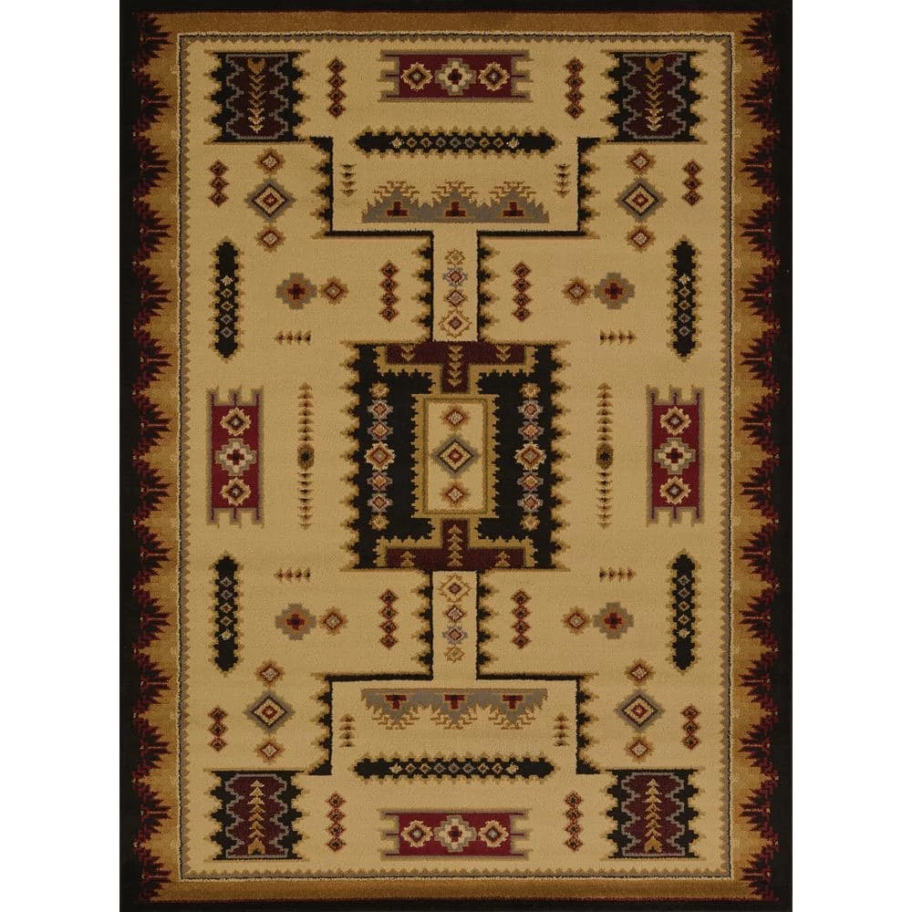 Affinity Coltan Ivory 5 ft. 3 in. x 7 ft. 2 in. Area Rug by United Weavers 3 Affinity Coltan Ivory 5 ft. 3 in. x 7 ft. 2 in. Area Rug by United Weavers