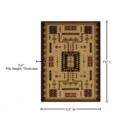 Affinity Coltan Ivory 5 ft. 3 in. x 7 ft. 2 in. Area Rug by United Weavers 12 Affinity Coltan Ivory 5 ft. 3 in. x 7 ft. 2 in. Area Rug by United Weavers -United Weavers shop ivory united weavers area rugs 750 01815 58 76 1000