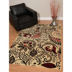 Dallas Bandanna Ivory 8 ft. x 11 ft. Indoor Area Rug by United Weavers 15 Dallas Bandanna Ivory 8 ft. x 11 ft. Indoor Area Rug by United Weavers -United Weavers shop ivory united weavers area rugs 851 11015 912 31 1000