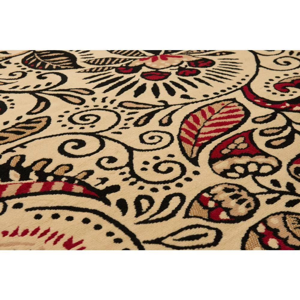 Dallas Bandanna Ivory 8 ft. x 11 ft. Indoor Area Rug by United Weavers 7 Dallas Bandanna Ivory 8 ft. x 11 ft. Indoor Area Rug by United Weavers - Image 5