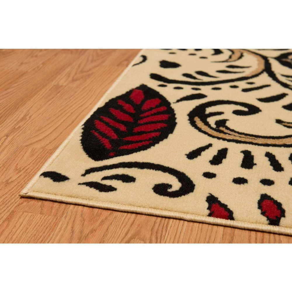 Dallas Bandanna Ivory 8 ft. x 11 ft. Indoor Area Rug by United Weavers 4 Dallas Bandanna Ivory 8 ft. x 11 ft. Indoor Area Rug by United Weavers - Image 2