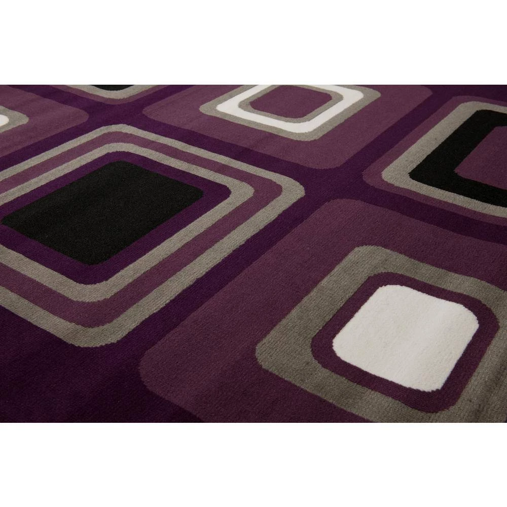 Spaces Lilac 5 ft. x 7 ft. Indoor Area Rug by United Weavers 7 Spaces Lilac 5 ft. x 7 ft. Indoor Area Rug by United Weavers - Image 5