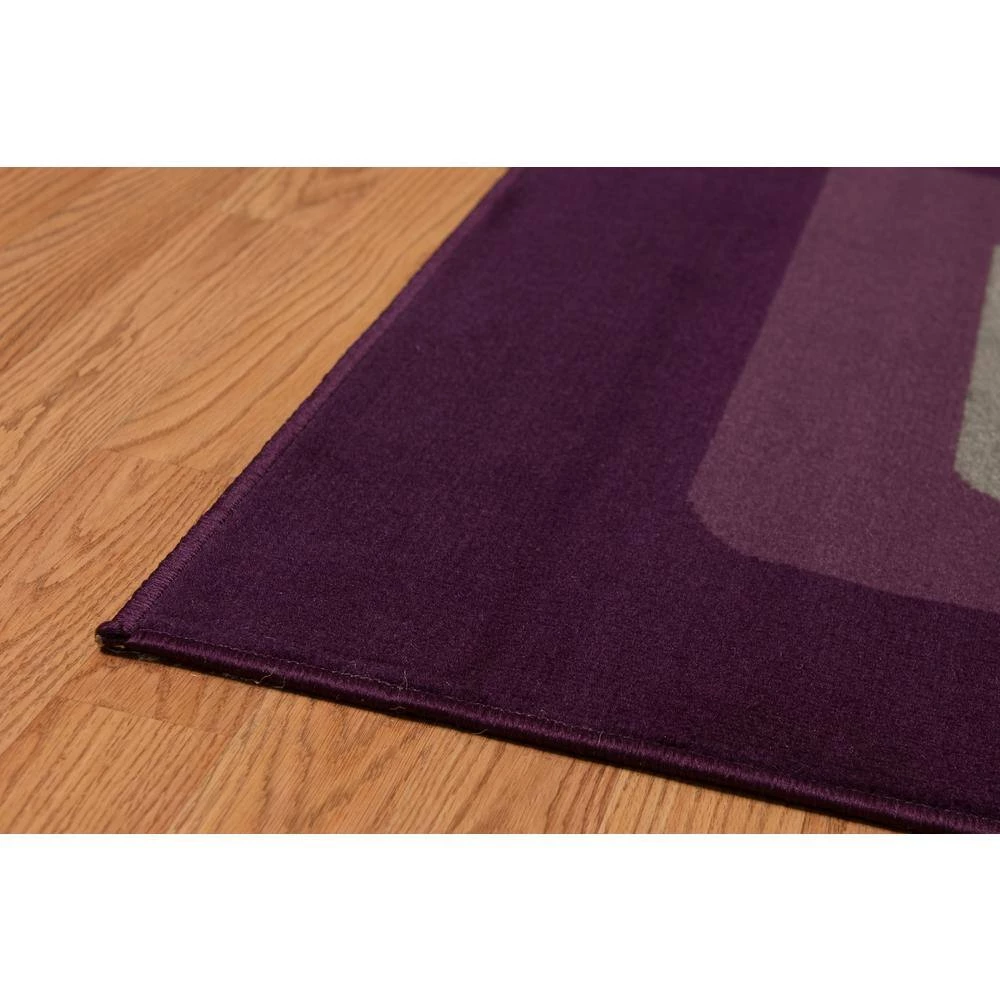 Spaces Lilac 5 ft. x 7 ft. Indoor Area Rug by United Weavers 4 Spaces Lilac 5 ft. x 7 ft. Indoor Area Rug by United Weavers - Image 2