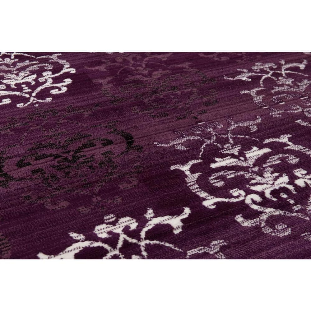 Countess Lilac 8 ft. x 11 ft. Indoor Area Rug by United Weavers 7 Countess Lilac 8 ft. x 11 ft. Indoor Area Rug by United Weavers - Image 5