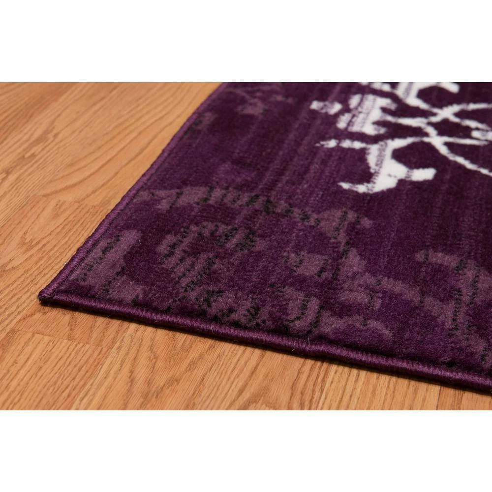 Countess Lilac 8 ft. x 11 ft. Indoor Area Rug by United Weavers 4 Countess Lilac 8 ft. x 11 ft. Indoor Area Rug by United Weavers - Image 2