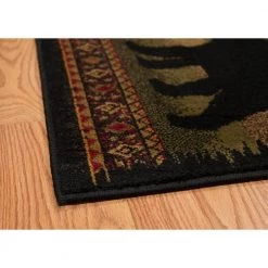 Affinity Black Bears Lodge 7 ft. 10 in. x 10 ft. 6 in. Area Rug by United Weavers 11 Affinity Black Bears Lodge 7 ft. 10 in. x 10 ft. 6 in. Area Rug by United Weavers -United Weavers shop lodge united weavers area rugs 750 01943 912 4f 1000