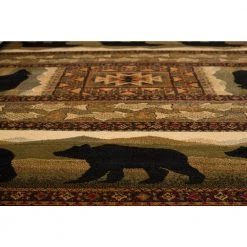 Affinity Black Bears Lodge 7 ft. 10 in. x 10 ft. 6 in. Area Rug by United Weavers 10 Affinity Black Bears Lodge 7 ft. 10 in. x 10 ft. 6 in. Area Rug by United Weavers -United Weavers shop lodge united weavers area rugs 750 01943 912 c3 1000
