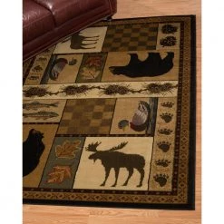 Affinity Pine Montage Lodge 7 ft. 10 in. x 10 ft. 6 in. Area Rug by United Weavers 13 Affinity Pine Montage Lodge 7 ft. 10 in. x 10 ft. 6 in. Area Rug by United Weavers -United Weavers shop lodge united weavers area rugs 750 03743 912 31 1000