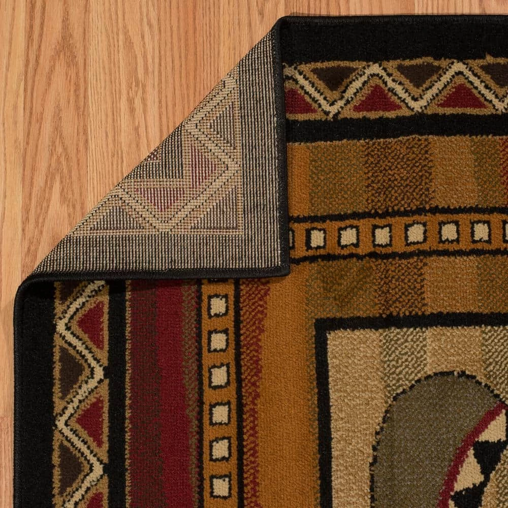 Affinity Canoe Sunset Lodge 7 ft. 10 in. x 10 ft. 6 in. Area Rug by United Weavers 4 Affinity Canoe Sunset Lodge 7 ft. 10 in. x 10 ft. 6 in. Area Rug by United Weavers - Image 2