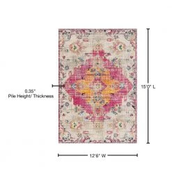 Abigail Seraphina Magenta 13 ft. x 15 ft. Oversize Rug by United Weavers 12 Abigail Seraphina Magenta 13 ft. x 15 ft. Oversize Rug by United Weavers -United Weavers shop magenta united weavers area rugs 713 20481 1215 76 1000