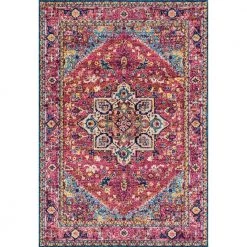 Abigail Zuri Magenta 13 ft. x 15 ft. Oversize Rug by United Weavers