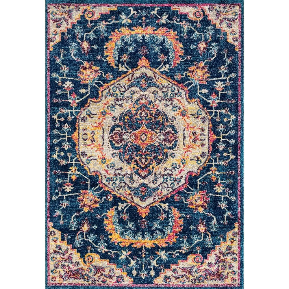Abigail Ulani Midnight Blue 13 ft. x 15 ft. Oversize Rug by United Weavers 3 Abigail Ulani Midnight Blue 13 ft. x 15 ft. Oversize Rug by United Weavers