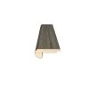 Mixed Gray 0.45 in. Thick x 2 in. Width x 78 in. Length Overlap Stair Nose Molding by OptiWood -United Weavers shop mixed gray optiwood wood floor trim m611014lsn 64 1000