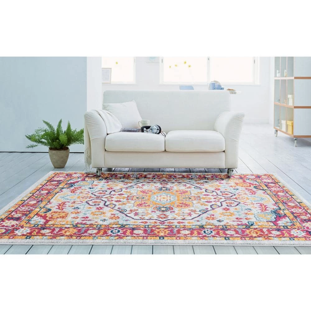 Bali Caymen Multi 9 ft. 10 in. x 13 ft. 2 in. Area Rug by United Weavers 7 Bali Caymen Multi 9 ft. 10 in. x 13 ft. 2 in. Area Rug by United Weavers - Image 5