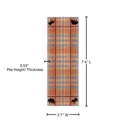 Cottage Nomad Multi 2 ft. 7 in. x 7 ft. 4 in. Runner Rug by United Weavers 19 Cottage Nomad Multi 2 ft. 7 in. x 7 ft. 4 in. Runner Rug by United Weavers -United Weavers shop multi united weavers area rugs 2055 40075 28c 76 1000