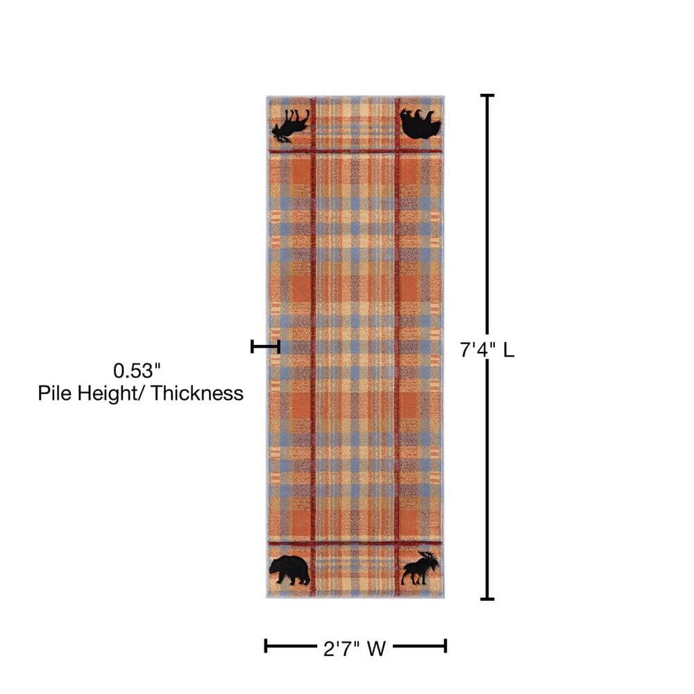 Cottage Nomad Multi 2 ft. 7 in. x 7 ft. 4 in. Runner Rug by United Weavers 11 Cottage Nomad Multi 2 ft. 7 in. x 7 ft. 4 in. Runner Rug by United Weavers - Image 9