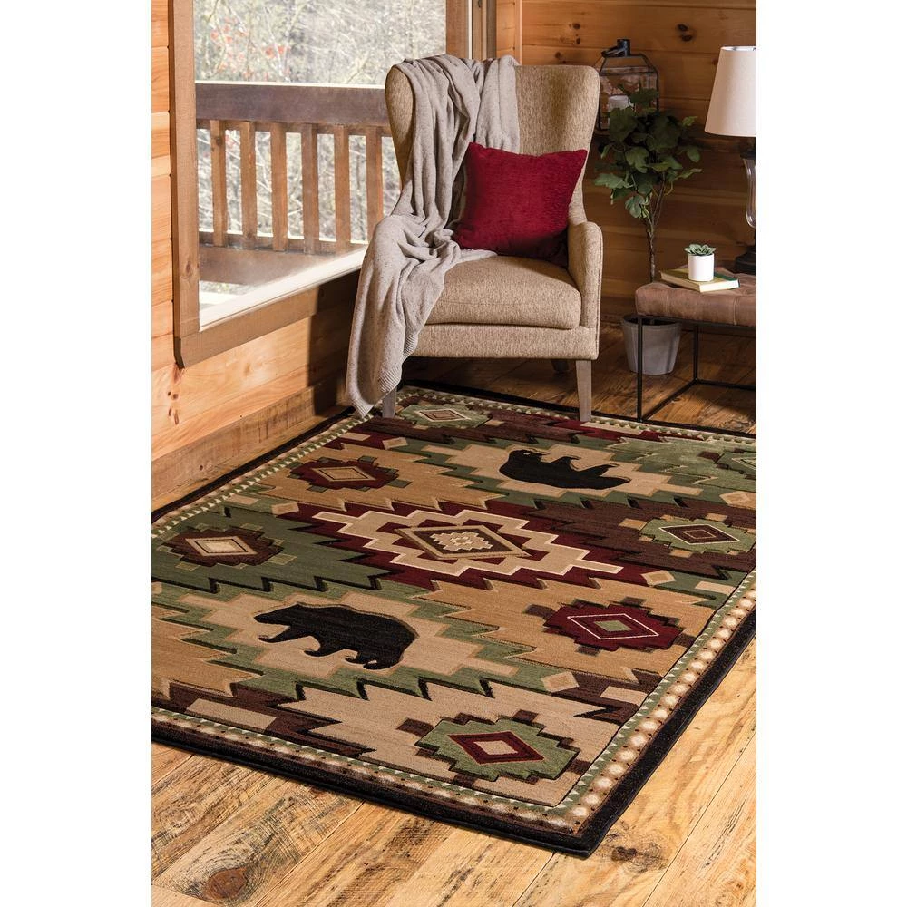 Cottage Legacy Multi 7 ft. 10 in. x 10 ft. 6 in. Area Rug by United Weavers 5 Cottage Legacy Multi 7 ft. 10 in. x 10 ft. 6 in. Area Rug by United Weavers - Image 3