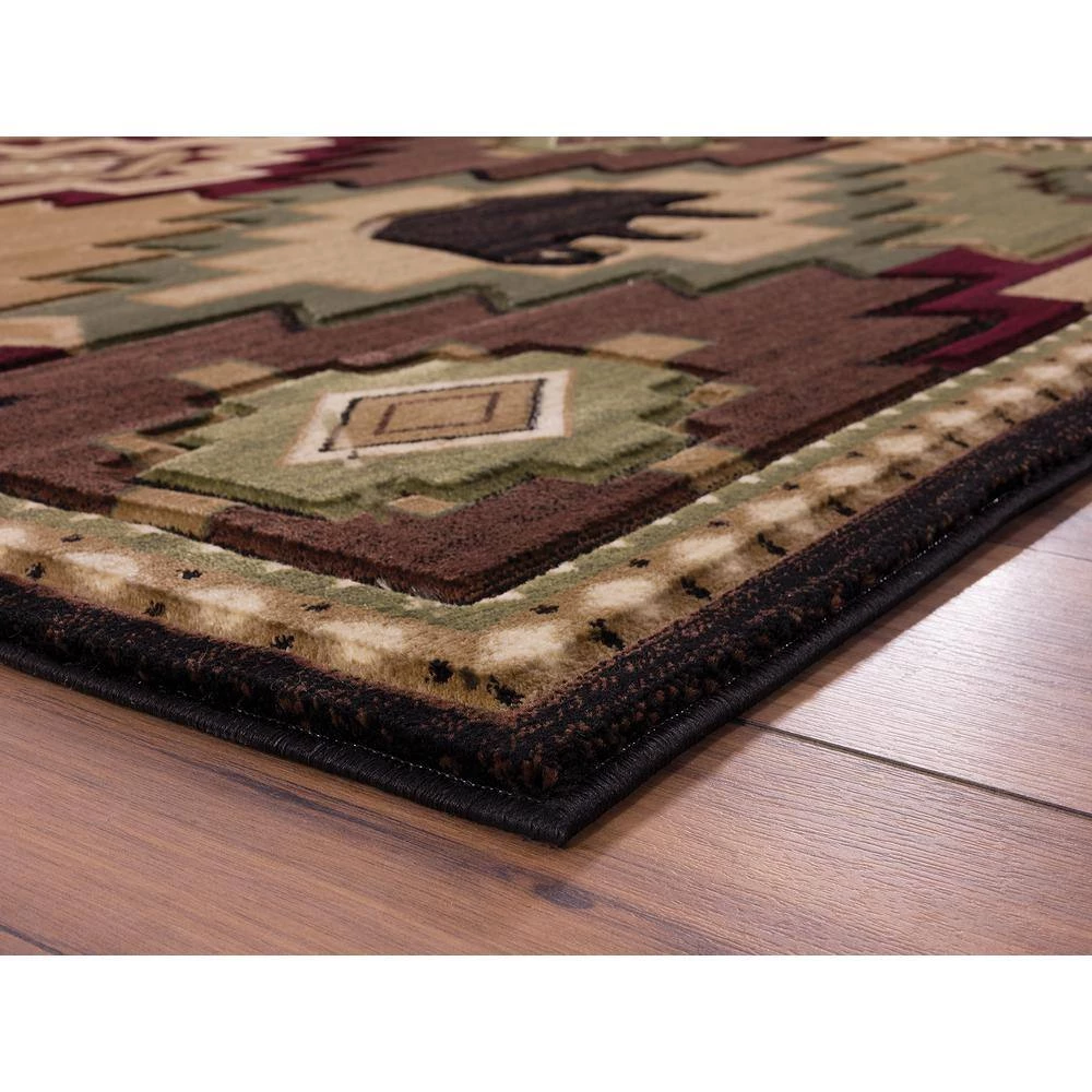 Cottage Legacy Multi 7 ft. 10 in. x 10 ft. 6 in. Area Rug by United Weavers 8 Cottage Legacy Multi 7 ft. 10 in. x 10 ft. 6 in. Area Rug by United Weavers - Image 6