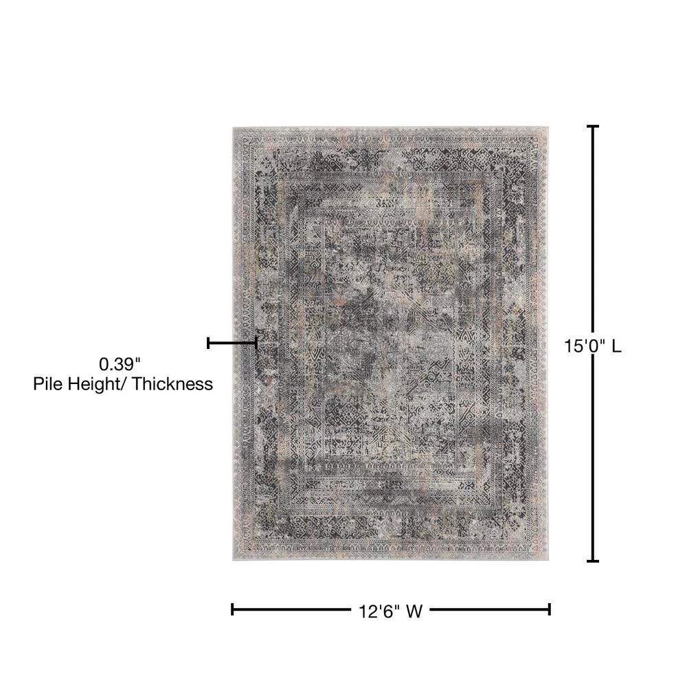 Allure Bellamy Multi 12 ft. 6 in. x 15 ft. Oversize Area Rug by United Weavers 8 Allure Bellamy Multi 12 ft. 6 in. x 15 ft. Oversize Area Rug by United Weavers - Image 6
