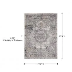 Allure Carmella Multi 7 ft. 10 in. x 10 ft. 6 in. Area Rug by United Weavers -United Weavers shop multi united weavers area rugs 2620 35075 912 76 1000