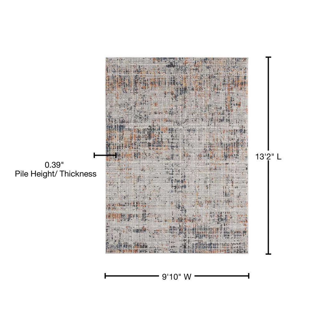 Allure Livia Multi 9 ft. 10 in. x 13 ft. 2 in. Oversize Area Rug by United Weavers 8 Allure Livia Multi 9 ft. 10 in. x 13 ft. 2 in. Oversize Area Rug by United Weavers - Image 6