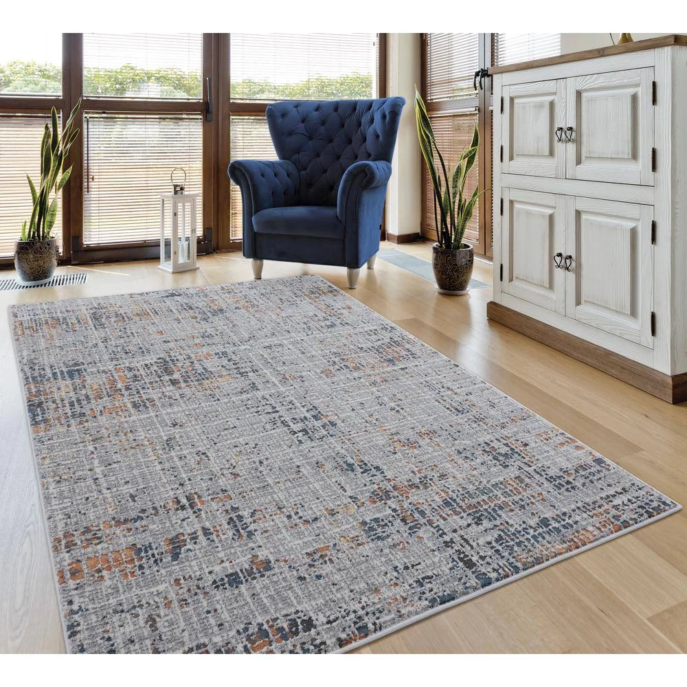 Allure Livia Multi 9 ft. 10 in. x 13 ft. 2 in. Oversize Area Rug by United Weavers 4 Allure Livia Multi 9 ft. 10 in. x 13 ft. 2 in. Oversize Area Rug by United Weavers - Image 2