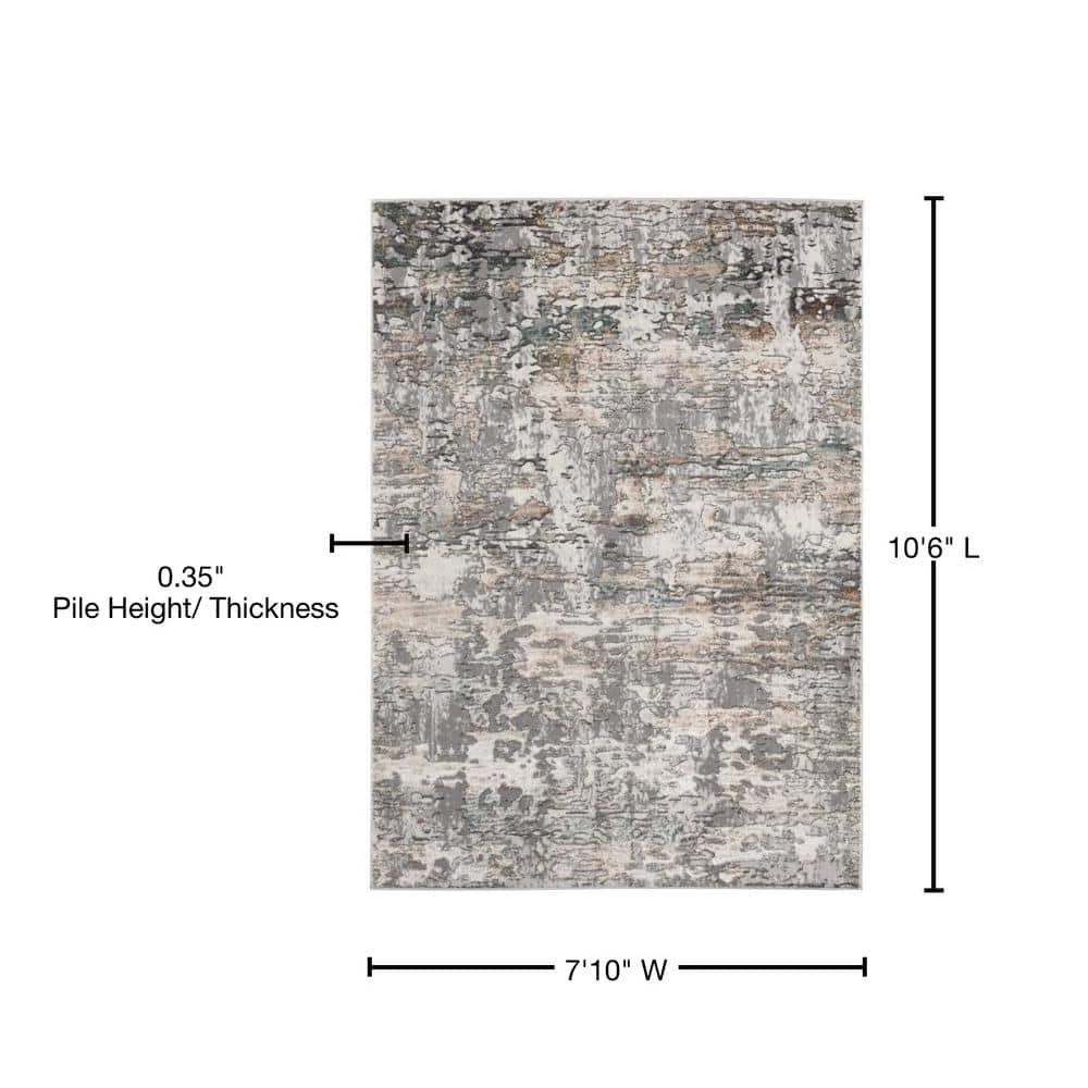 Emojy Varina Multi 7 ft. 10 in. x 10 ft. 6 in. Area Rug by United Weavers 8 Emojy Varina Multi 7 ft. 10 in. x 10 ft. 6 in. Area Rug by United Weavers - Image 6