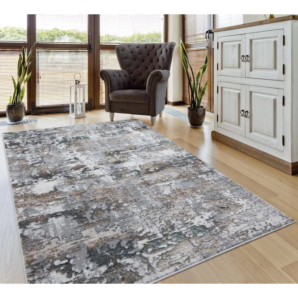 Emojy Varina Multi 7 ft. 10 in. x 10 ft. 6 in. Area Rug by United Weavers 4 Emojy Varina Multi 7 ft. 10 in. x 10 ft. 6 in. Area Rug by United Weavers - Image 2