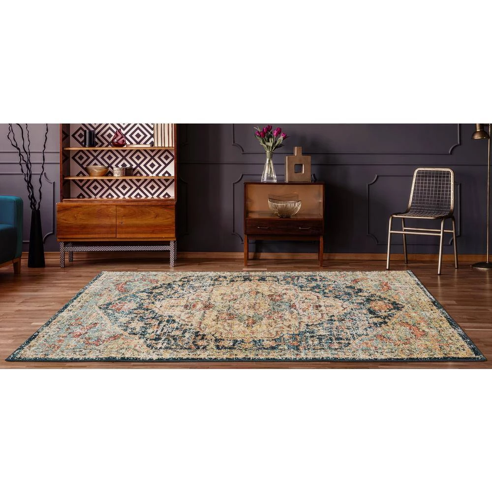 Marrakesh Sultan Multi 12 ft. 6 in. x 15 ft. Area Rug by United Weavers 8 Marrakesh Sultan Multi 12 ft. 6 in. x 15 ft. Area Rug by United Weavers - Image 6