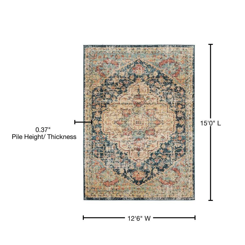 Marrakesh Sultan Multi 12 ft. 6 in. x 15 ft. Area Rug by United Weavers 7 Marrakesh Sultan Multi 12 ft. 6 in. x 15 ft. Area Rug by United Weavers - Image 5
