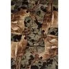 Woodside Deer Kin Multi 8 ft. x 11 ft. Oversize Area Rug by United Weavers