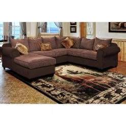 Woodside Regal Pride Multi 5 ft. 3 in. x 7 ft. 2 in. Area Rug by United Weavers -United Weavers shop multi united weavers area rugs 712 31375 58 31 1000