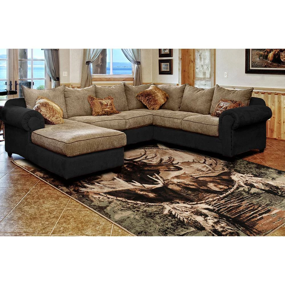 Woodside Woodland Dream Catcher Multi 8 ft. x 11 ft. Oversize Rug by United Weavers 4 Woodside Woodland Dream Catcher Multi 8 ft. x 11 ft. Oversize Rug by United Weavers - Image 2