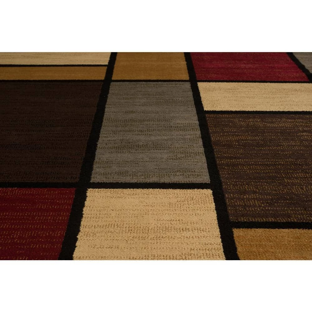 Affinity Rhombus Multi 5 ft. 3 in. x 7 ft. 2 in. Area Rug by United Weavers 6 Affinity Rhombus Multi 5 ft. 3 in. x 7 ft. 2 in. Area Rug by United Weavers - Image 4