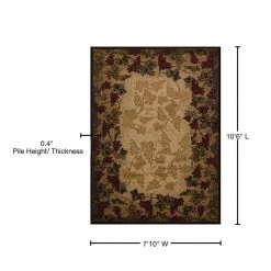 Affinity Beaujolais Multi 7 ft. 10 in. x 10 ft. 6 in. Area Rug by United Weavers 13 Affinity Beaujolais Multi 7 ft. 10 in. x 10 ft. 6 in. Area Rug by United Weavers -United Weavers shop multi united weavers area rugs 750 03190 912 76 1000